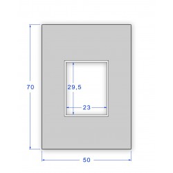 50x70 per originali 24x30...